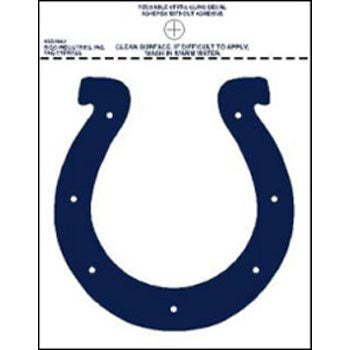 Rico NFL Indianapolis Colts Small Static Decal