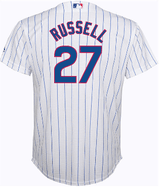 Addison Russell Chicago Cubs Youth Home Cool Base Replica Jersey By Majestic - Pro Jersey Sports