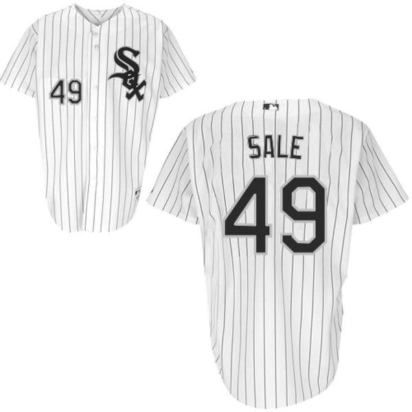 Men's Chicago White Sox Authentic Chris Sale Polyester Jersey