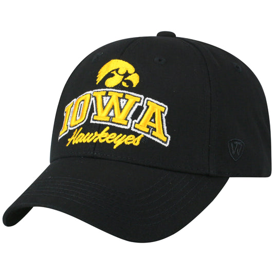 Mens Iowa Hawkeyes Advisor Adjustable Hat By Top Of The World