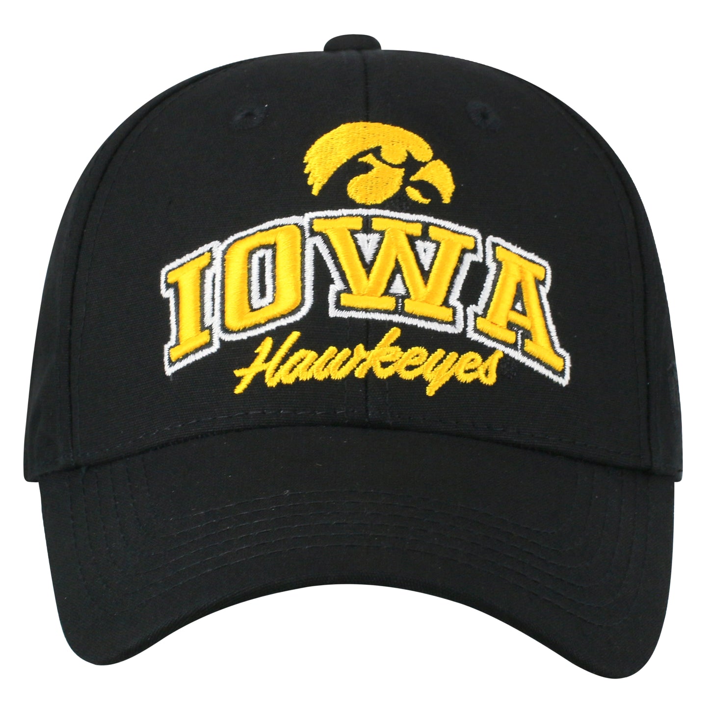 Mens Iowa Hawkeyes Advisor Adjustable Hat By Top Of The World