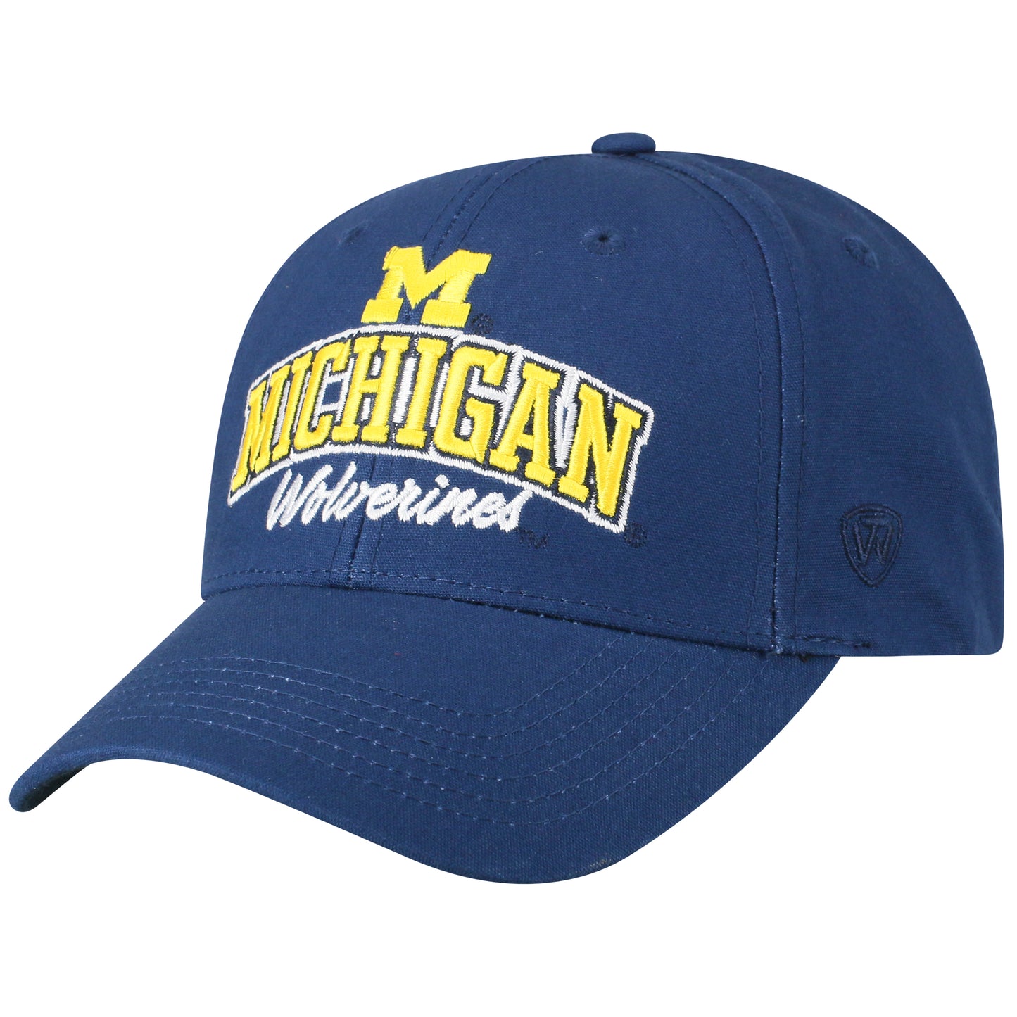 Mens Michigan Wolverines Advisor Adjustable Hat By Top Of The World