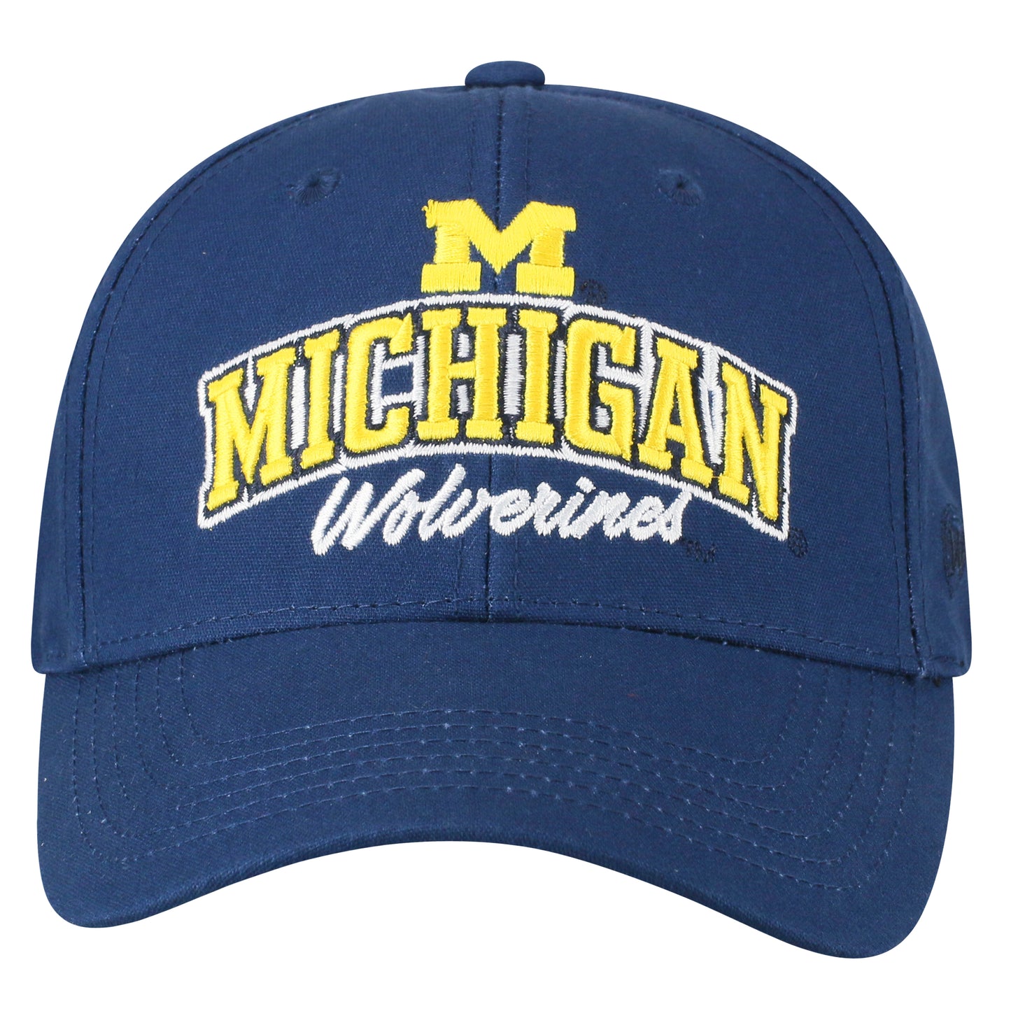 Mens Michigan Wolverines Advisor Adjustable Hat By Top Of The World