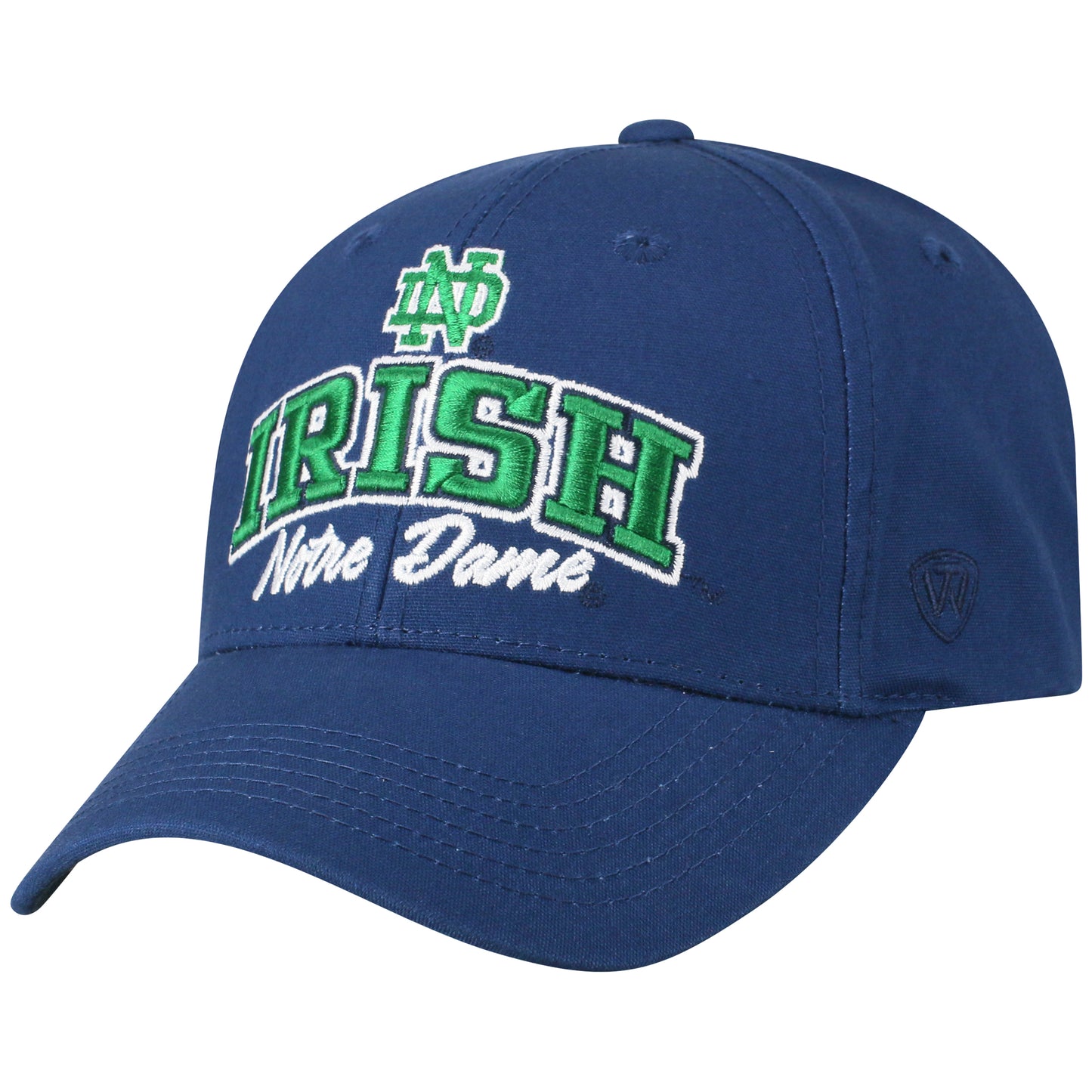 Mens Notre Dame Fighting Irish Advisor Adjustable Hat By Top Of The World