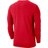 Men's Georgia Bulldogs Long Sleeve Red College Nike Dri-Fit Tee - Pro Jersey Sports