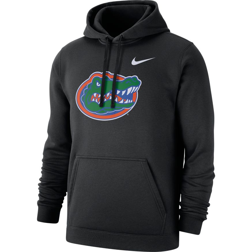 Florida Gators Nike Logo Club Fleece Pullover Hoodie - Black