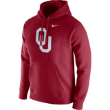 Men's Nike Oklahoma Sooners Maroon Club Fleece Hoodie - Pro Jersey Sports