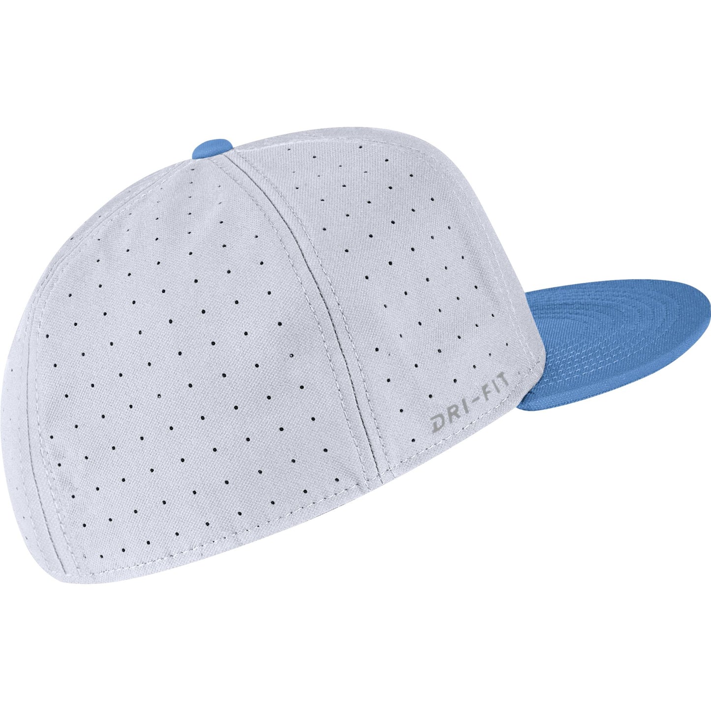 Mens North Carolina Tar Heels Nike Authentic Team Issue White/ Carolina Blue Aerobill Fitted Hat