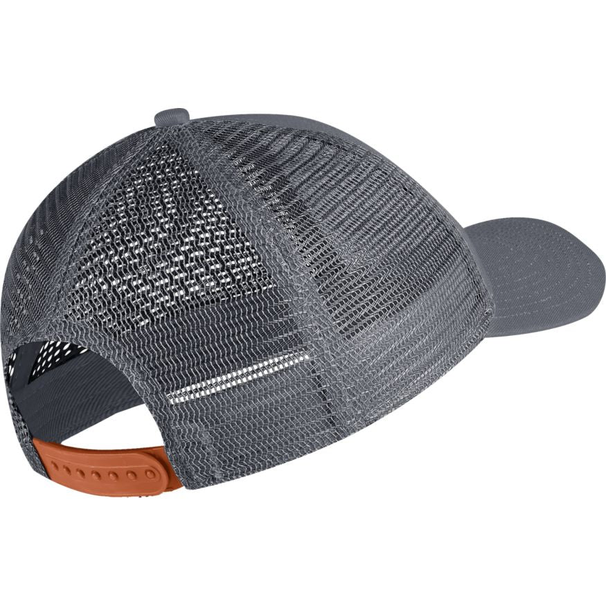 Texas Longhorns Nike Classic 99 Trucker Adjustable Gray Snapback Hat