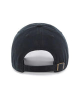 Chicago Cubs MLB Black Bullseye Logo 47 Clean Up Strapback Cap - Pro Jersey Sports