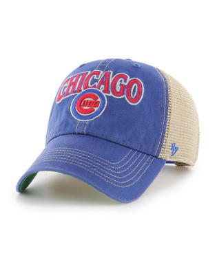 Chicago Cubs Royal/Natural Tuscaloosa Clean Up '47 Brand Adjustable Hat