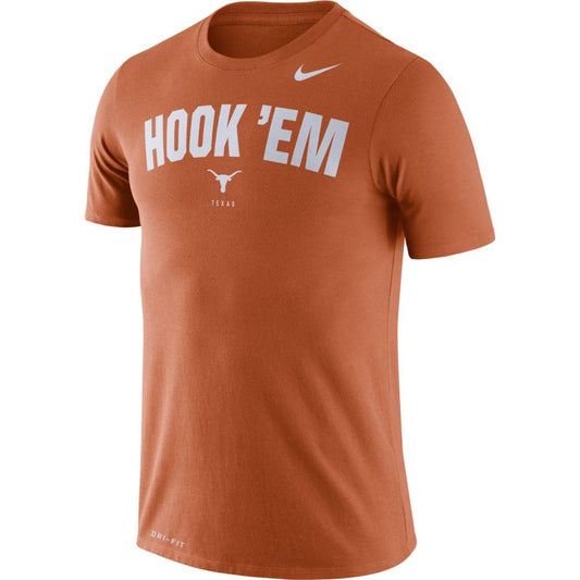 Men's Texas Longhorns Burnt Orange Nike Phrase Performance T-Shirt