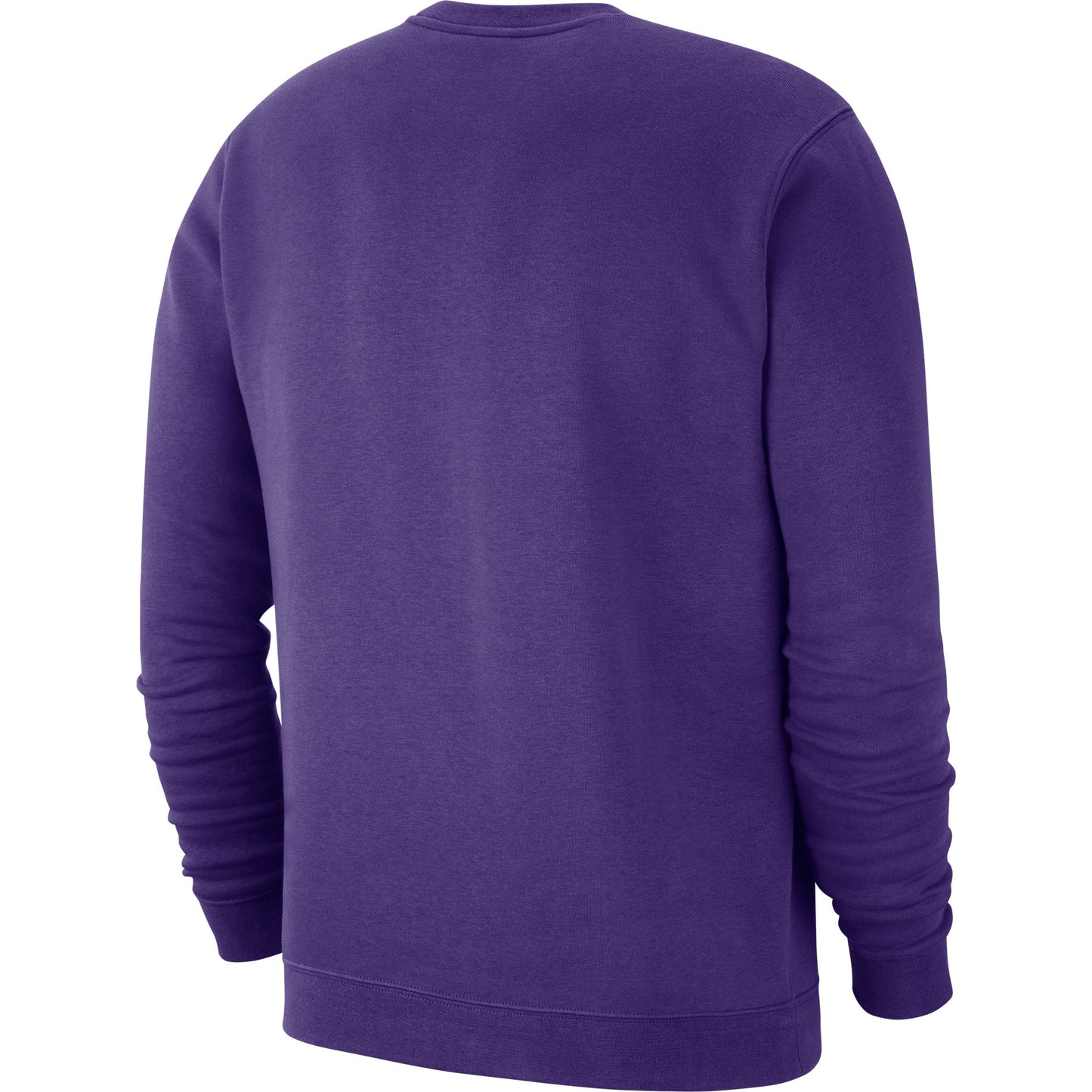 Men's LSU Tigers NIKE Purple College Club Fleece Crew Neck Sweatshirt