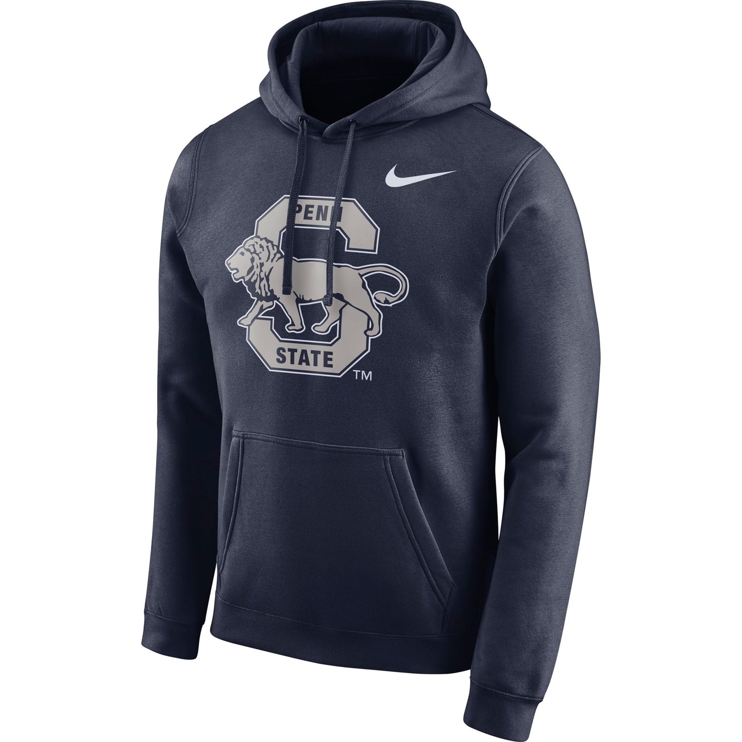 Men's Penn State Nittany Lions Nike Vault Club Fleece Hoodie – Navy
