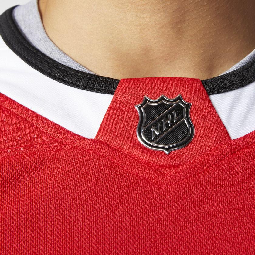 Mens Chicago Blackhawks Brandon Saad adidas Red Home Authentic Player Jersey