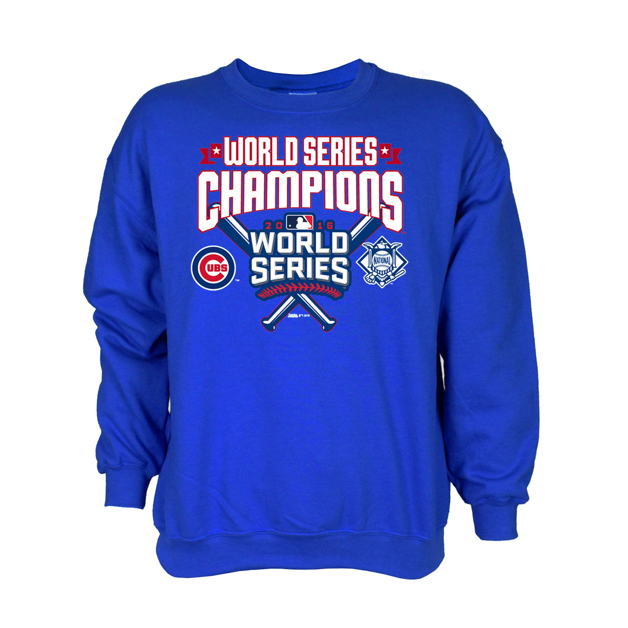 Chicago Cubs 2016 World Series Champs Crew Sweatshirt