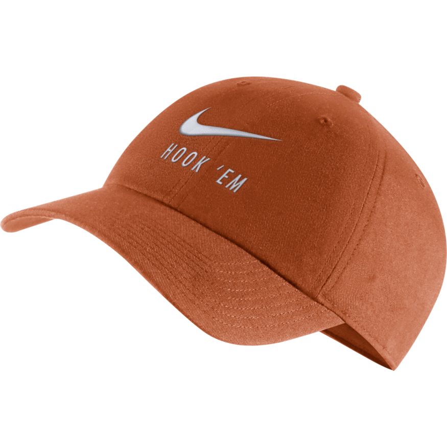 Texas Longhorns Nike Swoosh Team Hook 'Em Heritage 86 Adjustable Hat