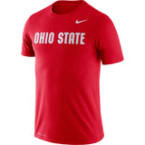 Men's Ohio State Buckeyes Nike Scarlett Essential Wordmark T-Shirt - Pro Jersey Sports