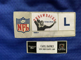 Men's New York Giants Carl Banks Royal Blue Premier Replica Jersey - Pro Jersey Sports