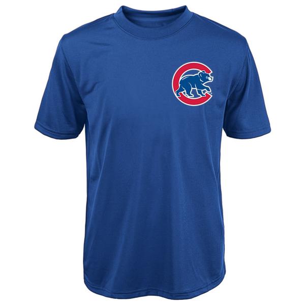 Youth Kris Bryant Chicago Cubs Synthetic Cool Base T-Shirt By Majestic