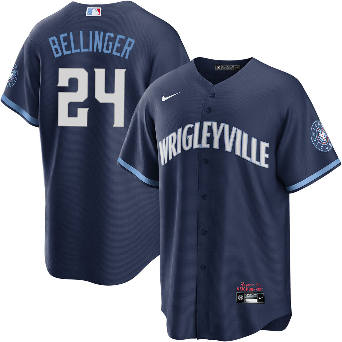 Men's Cody Bellinger Chicago Cubs  Nike Navy City Connect Premium Replica Player Jersey - Pro Jersey Sports