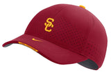 Nike Men's USC Trojans Maroon AeroBill Swoosh Adjustable Classic 99 Football Sideline Hat - Pro Jersey Sports