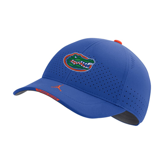 Nike Men's Florida Gators Blue AeroBill Swoosh Adjustable Classic 99 Football Sideline Hat