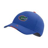 Nike Men's Florida Gators Blue AeroBill Swoosh Adjustable Classic 99 Football Sideline Hat - Pro Jersey Sports