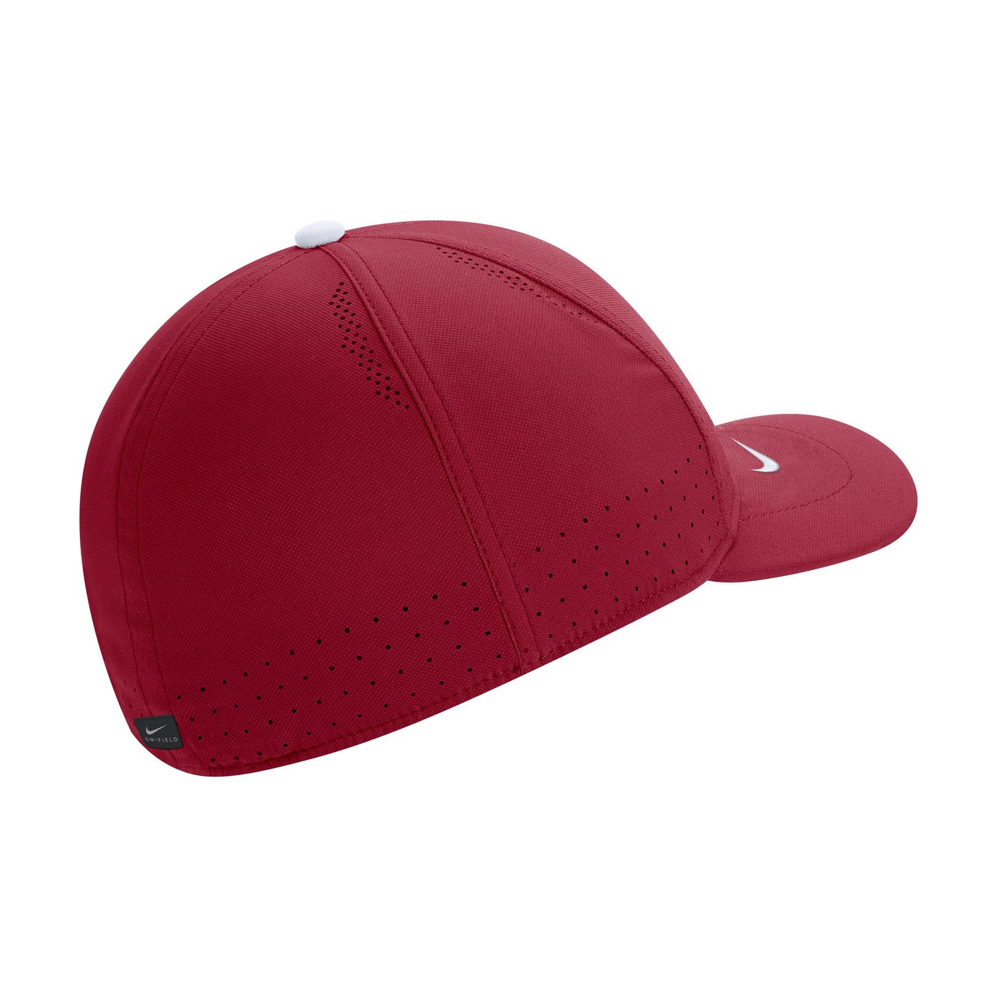 Nike Men's Alabama Crimson Tide AeroBill Swoosh Flex Classic99 Football Sideline Crimson Hat