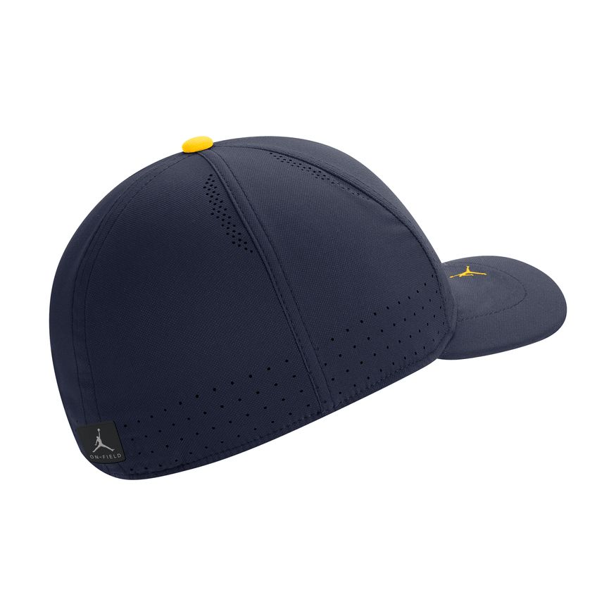 Men's Michigan Wolverines Blue Authentic Team Issue Aerobill Flex Hat