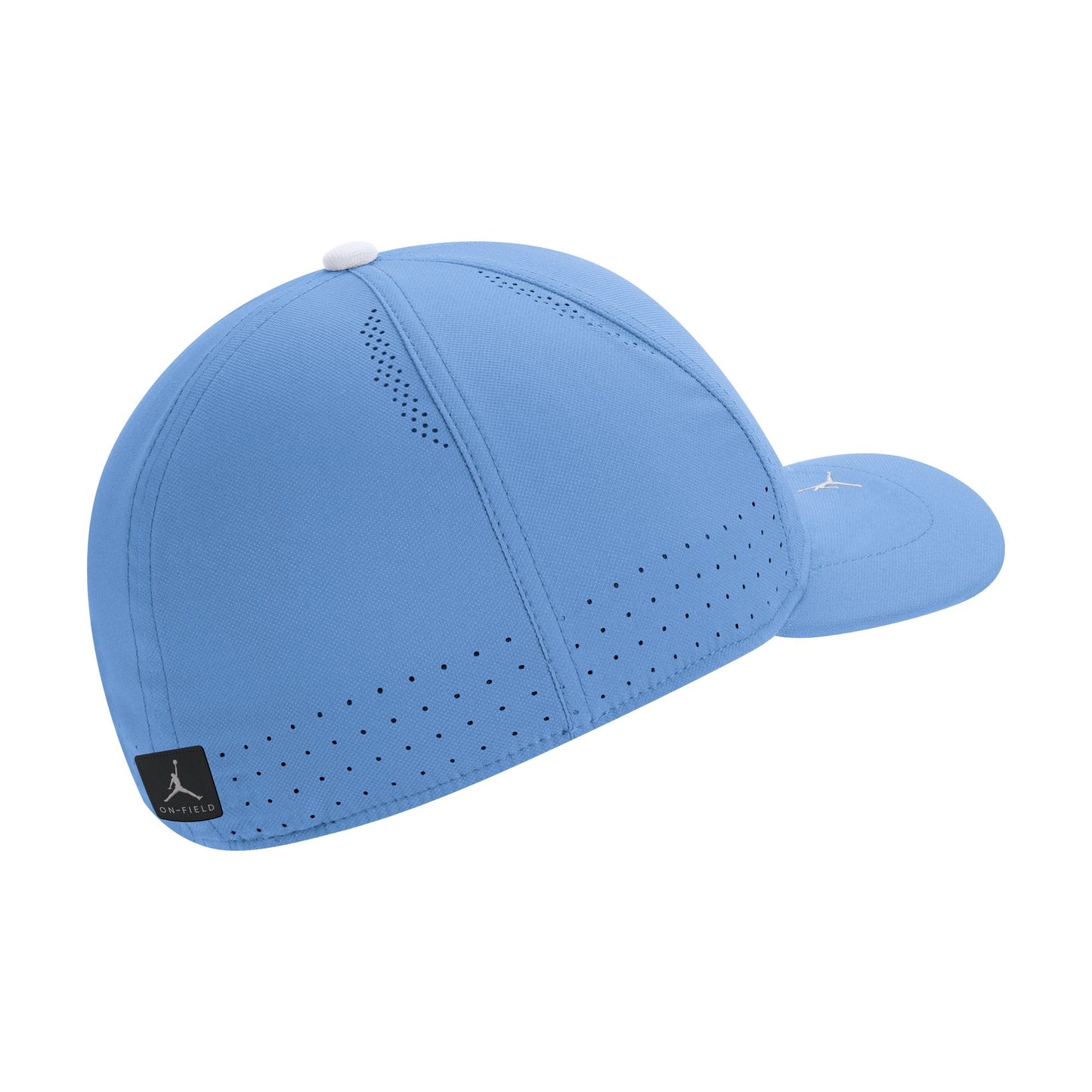 Jordan Men's North Carolina Tar Heels Carolina Blue Authentic Team Issue Aerobill Flex Hat