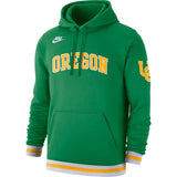 Men's Nike Green Oregon Ducks Retro Fleece Pullover Hoodie - Pro Jersey Sports
