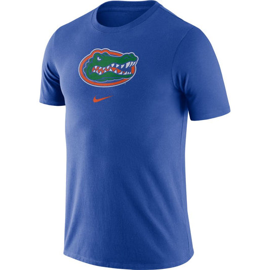 Men's Florida Gators Royal Blue Essential Logo T-Shirt By Nike