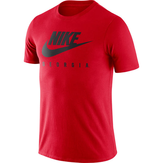 Men's Georgia Bulldogs Red Nike College T-Shirt