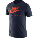 Men's Illinois Fighting Illini Navy Nike College Future T-Shirt - Pro Jersey Sports