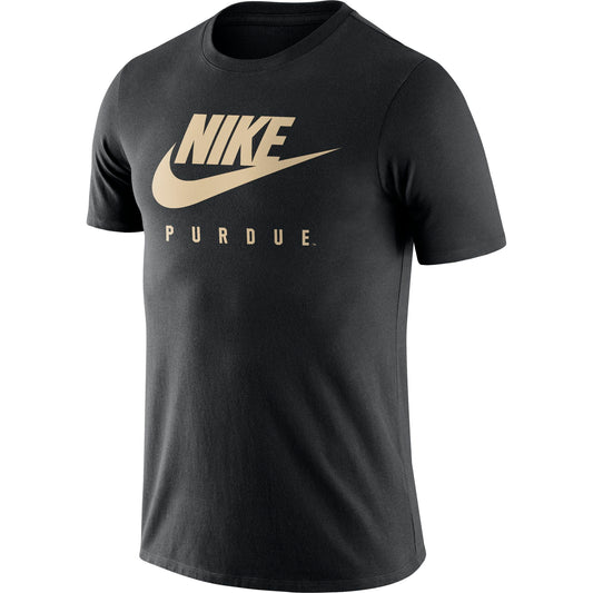 Men's Purdue Boilermakers Black Nike College Future T-Shirt