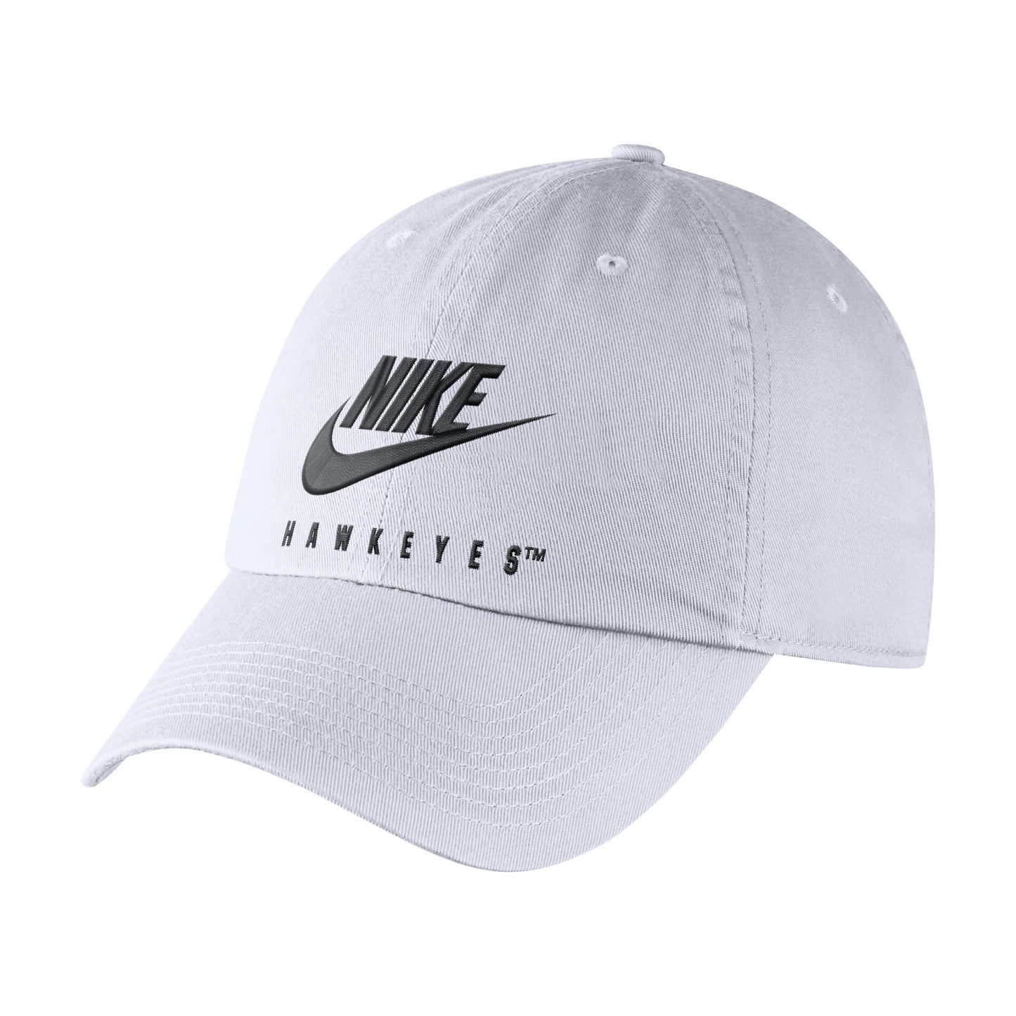 Iowa Hawkeyes Nike Futura White Heritage 86 Adjustable Hat