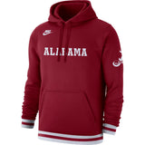 Mens Nike Alabama Crimson Tide Retro Fleece Crimson Hoodie - Pro Jersey Sports