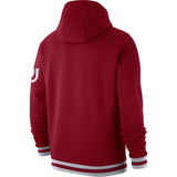 Men's Nike Oklahoma Sooners Maroon Retro Fleece Pullover Hoodie - Pro Jersey Sports