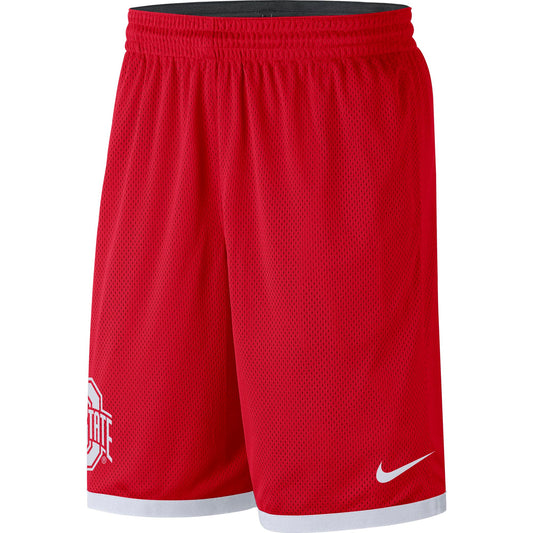 Nike NCAA Ohio State Buckeyes Red Dry Shorts