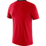 Men's Georgia Bulldogs Football Red Vault Helmet Logo T-Shirt By Nike - Pro Jersey Sports