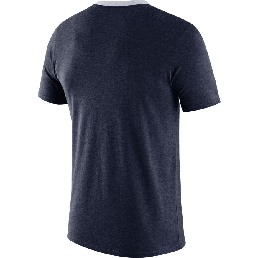 Men's Penn State Nittany Lions Football Navy Vault Helmet Logo T-Shirt By Nike