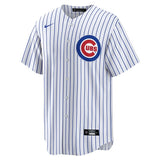 NIKE Youth Dansby Swanson Chicago Cubs White Home Premium Stitch Replica Jersey - Pro Jersey Sports