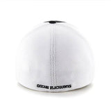 Chicago Blackhawks Draft Day Closer Black 47 Brand Stretch Fit Hat - Pro Jersey Sports