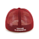 Chicago Blackhawks Mckinley Closer Red 47 Brand Stretch Fit Hat - Pro Jersey Sports