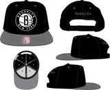 Men's Brooklyn Nets 2-Tone 2.0 Snapback Hat By Mitchell & Ness - Pro Jersey Sports