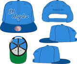 Mens NBA Los Angeles Lakers Blue 2-Tone 2.0 Snapback Hat By Mitchell And Ness - Pro Jersey Sports
