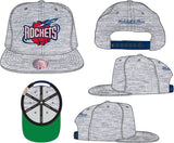 Houston Rockets HWC Gray Heather 2.0 Mitchell & Ness Snapback Hat - Pro Jersey Sports