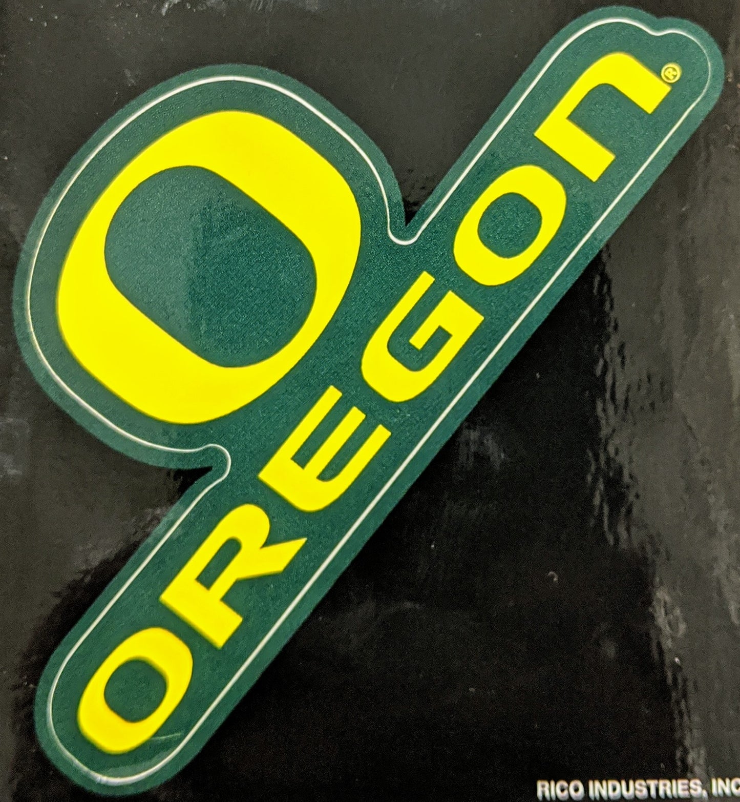 Rico Industries NCAA Oregon Ducks Die Cut Team Logo Short Sport Sticker