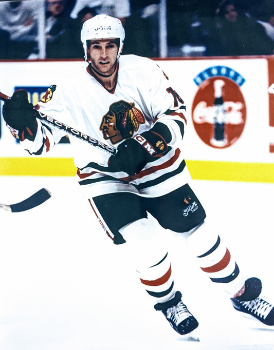 Denis Savard Chicago Blackhawks NHL Action Photo (Size: 8" x 10")